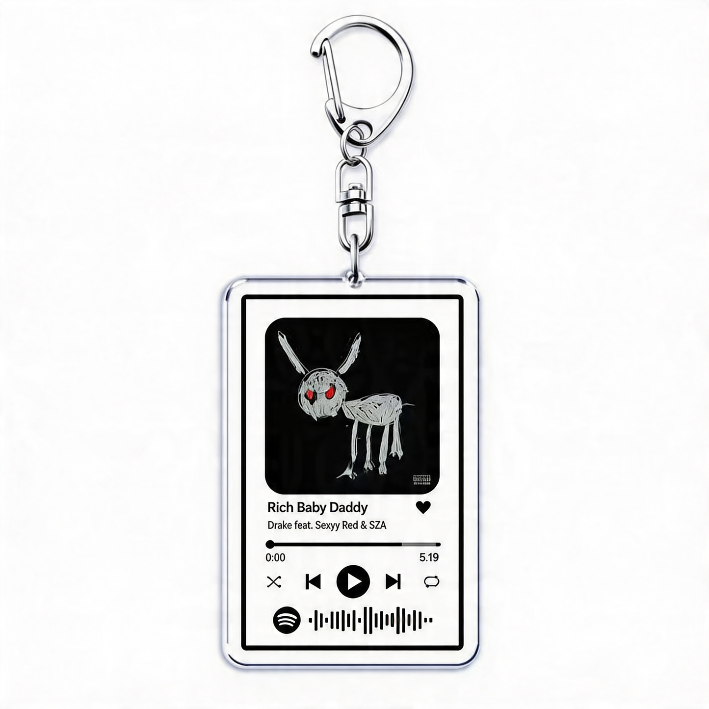 Drizzy Keychain